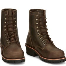 Chippewa Classic 2.0 8" Steel Toe Logger EE Brown NC2091