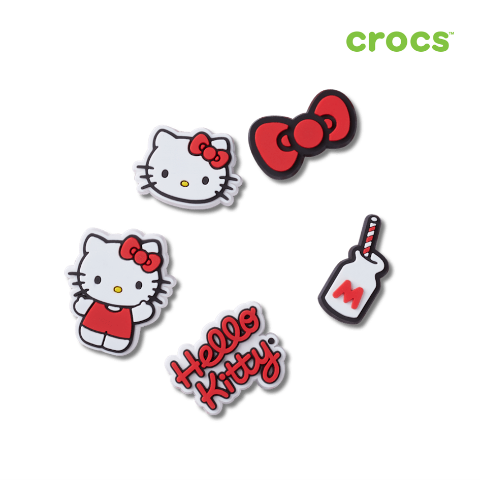 NEW CROCS HELLO KITTY 5 PACK Jibbitz™ Charms 10012664 | eBay