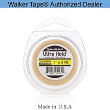 Walker 1"x 3yards Ultra Hold Roll Tape, Double Sided Adhesive, Toupee Tape