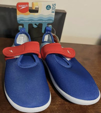 Speedo Toddler Printed Shore Explorer Water Shoes Blue Tie-Dye Size M 7-8 