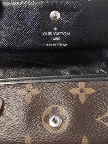 VERY USED LOUIS VUITTON Monogram Macassar Multicles Key Case 4 keys - Picture 12 of 24