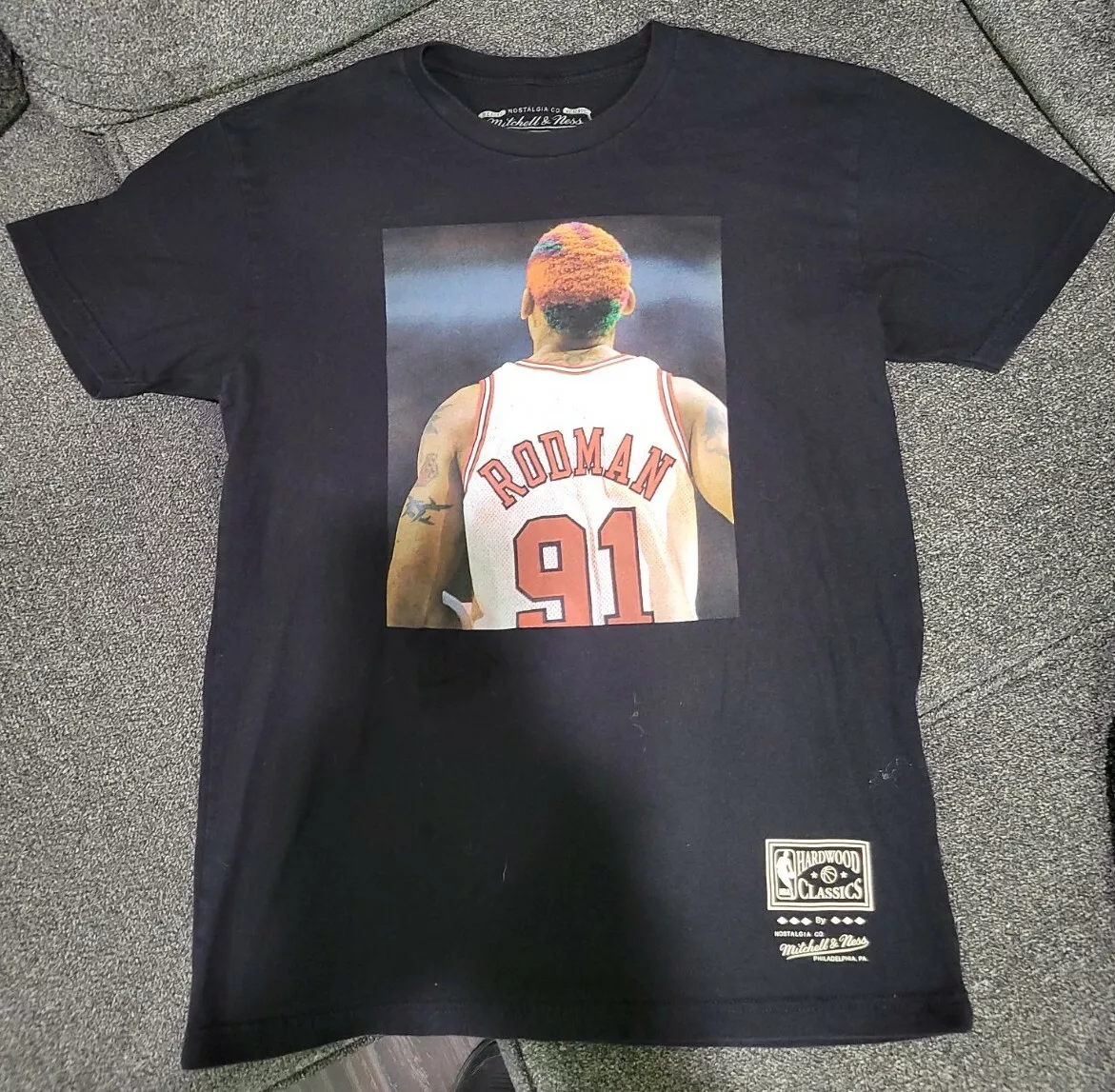 Buy NBA CHICAGO BULLS N&N T-SHIRT DENNIS RODMAN for N/A 0.0 on