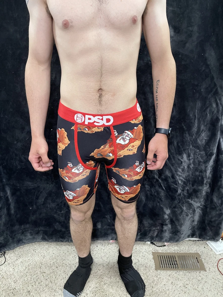 PSD Underwear Rick and Morty Santa Men's Boxer Briefs Large