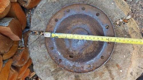 WWII WW2 German Panzerkampfwagen spare parts cap from battlefield Tank workshop - Picture 4 of 4