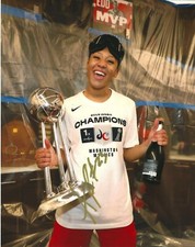 AERIAL POWERS Signed 8.5 x 11 Photo Signed REPRINT Basketball WNBA Mystics