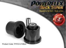Powerflex Black Heck Fahrwerksbuchsen für Citroen C2 (03-09) PFR12-210BLK
