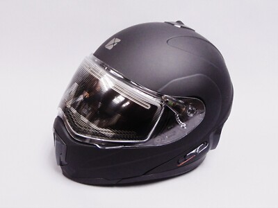 CKX Tranz AMS Matte Blk Modular Snowmobile Heated Helmet L XL 2X 3X 4X 5X 51258