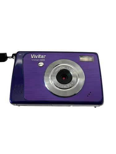 Vivitar Vivicam X025 Purple Digital Camera Zoom W/ Cord TESTED - Picture 3 of 10
