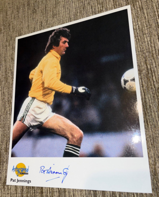 Pat Jennings a silver-plated Tottenham Hotspur Football League Cup