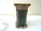 Transtar Intl " Home Office " Outhouse Ceramic Night Light With New Bulb — photo 1