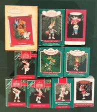 Vintage Hallmark Keepsake Reindeer Champs Ornaments, MIB, $4 & Up, You Pick