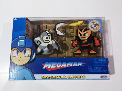 Mega Man vs Elec Man 30th Mega Man Anniversary Action Figure by JAKKS Pacific 