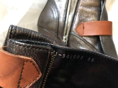 Vivienne Westwood Buckle Short Boots Leather Size 36 - Picture 4 of 7