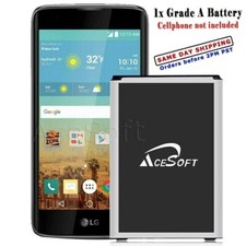 Long Lifespan AceSoft 2570mAh Li-ion Battery for LG Treasure LTE L52VL CellPhone