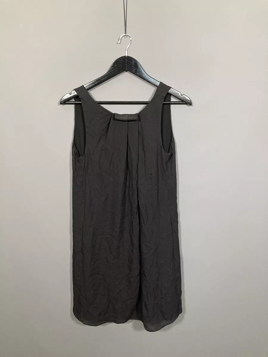 ARMANI SHIFT Dress Size 42 12 Black Great Condition