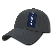 Decky 6 Panel Low Profile Structured Cotton Cap - 209