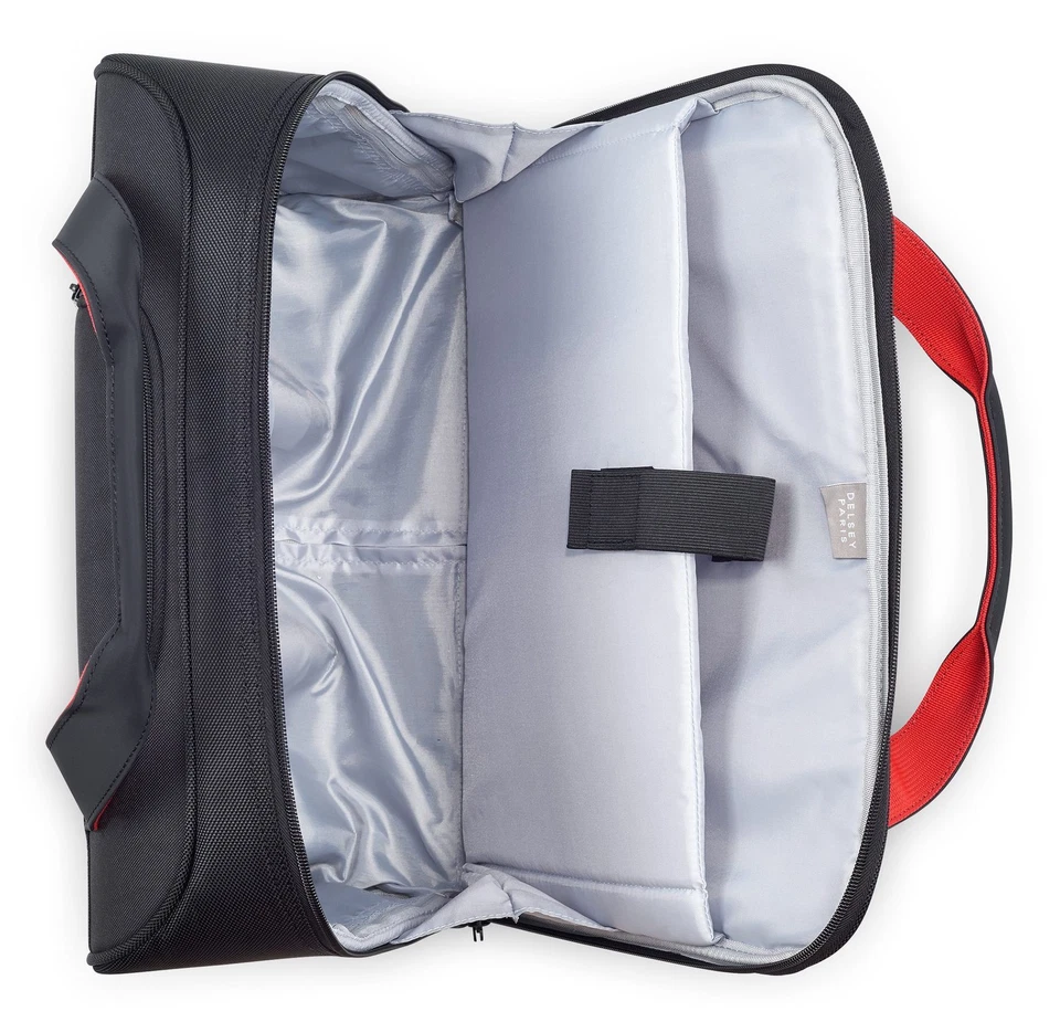 DELSEY PARIS Parvis Plus 2 Rolls Trolley-Boardcase Trolley Black schwarz rot - Bild 4 von 4