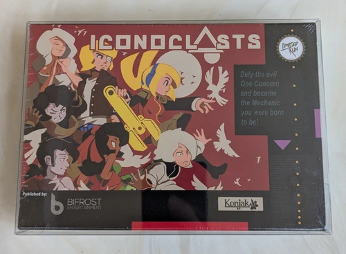 MINTY Iconoclasts Limited Edition Playstation PS Vita Limited Run Games SEALED