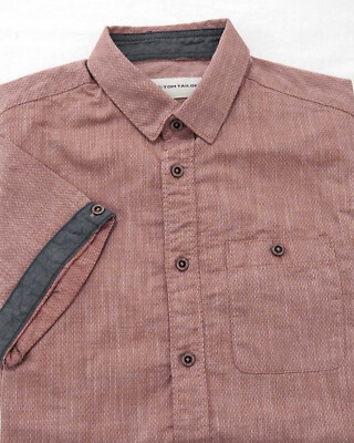 Tom Tailor Sommer Hemd Grösse S fitted N493