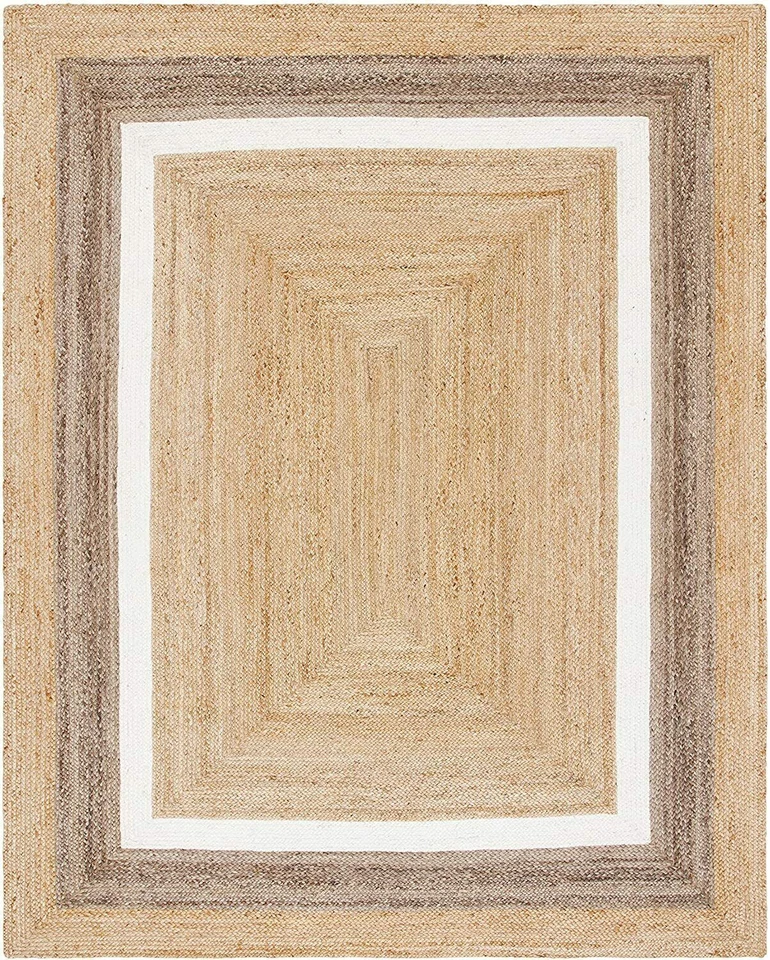 Läufer Jute Läufer Teppich Handarbeit 100% Natur Teppich Rustikal Geflochten ... - Bild 3 von 4