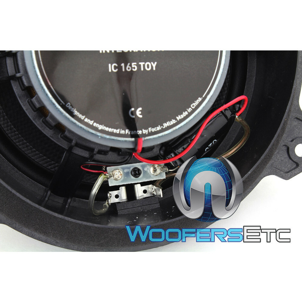 SINGLE PIECE FOCAL IC-165TOY 6.5"  2-WAY COAXIAL SPEAKER FOR SELECT TOYOTA 