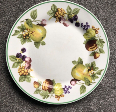 Trade Winds Vintage Geschirr Obst Speiseteller 27 cm / 10,6'' - D - 6 verfügbar