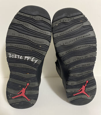 Nike Air Jordan 10 Retro GS Size 6Y Dark Shadow True Red Nike Air Jordan 10 Retro GS Size 6Y Dark Shadow True Red
