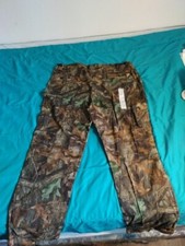Walls Realtree Camo Cargo Camouflage Hunting Pants USA Made Adult 2XL VTG Mens