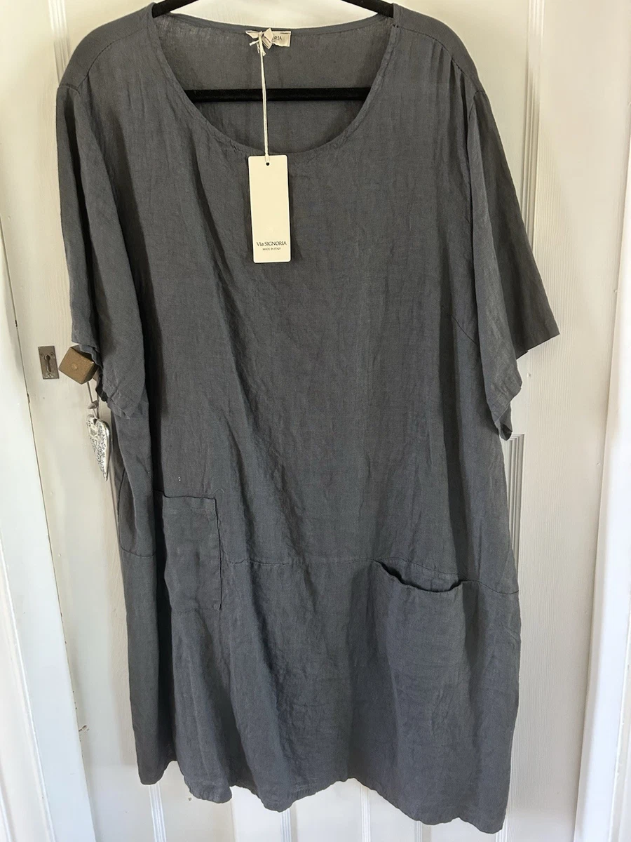 chinese dress ladies VICTORIA LINEN DRESS  SANNA New York