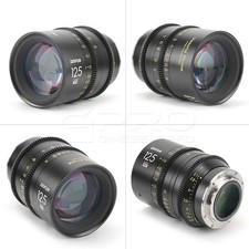 DZOFILM 125mm T2.1 VESPID Prime Full Frame Cinema Lens PL/EF mount-Open Box