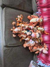 Disney Tigger Plush Toy Lot Assorted Sizes Winnie the Pooh Franchise