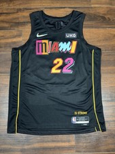 Nike Miami Heat Jimmy Butler #22 City Edition...