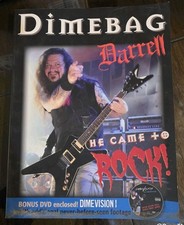 HE CAME TO ROCK Dimebag Darrell By Dell / Morrow PANTERA Lead Guitar NO DVD 