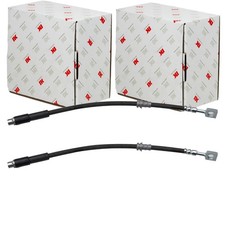 2X NK BREMSSCHLÄUCHE VORNE PASSEND FÜR FIAT CROMA LINKS+RECHTS