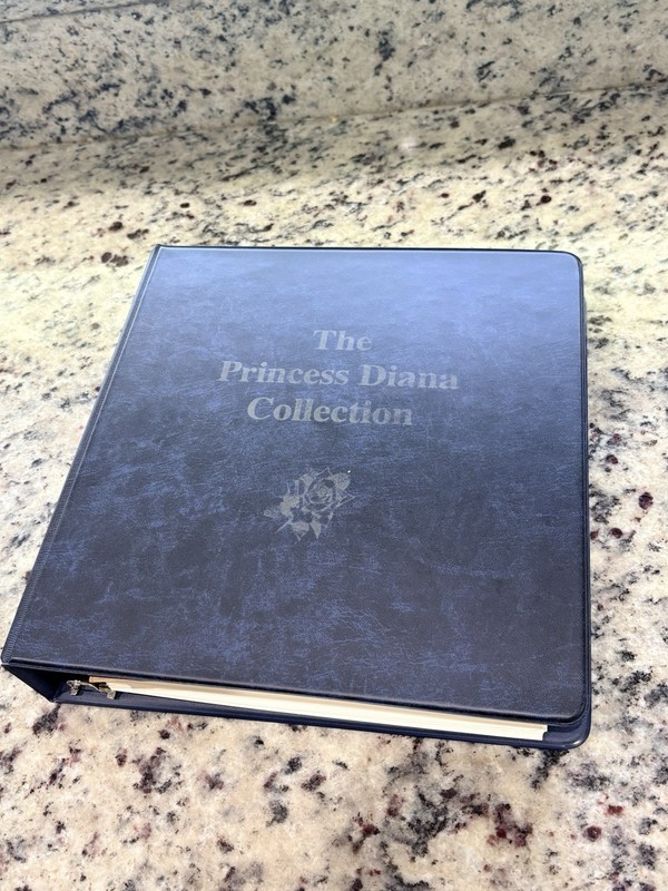 Princess Diana Stamp Collection -Rare - 108 Pages!