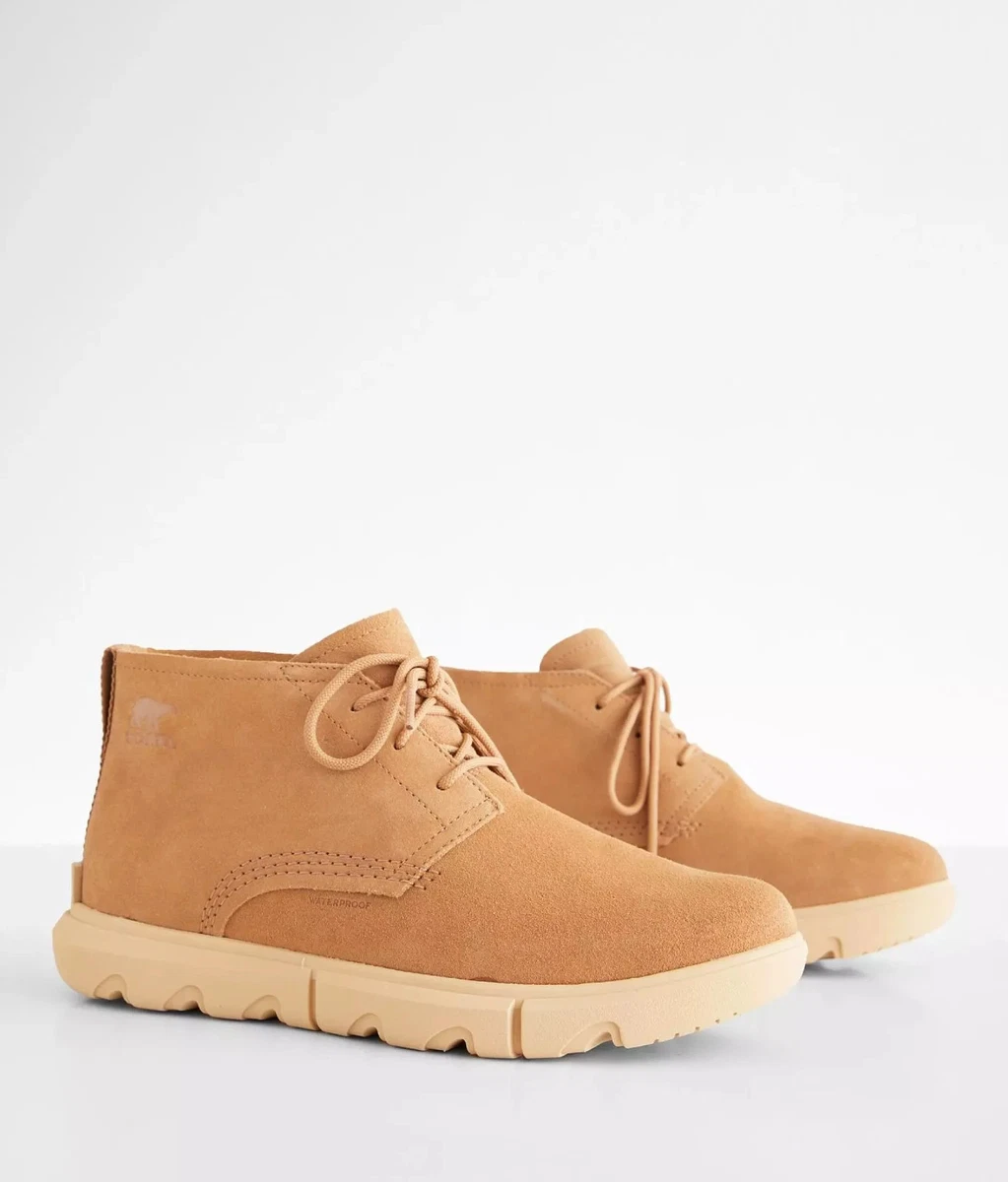 NIB MEN\'S SOREL‎ CHUKKA SUEDE WATERPROOF BOOTS TAN BEIGE Amazon.com | Sorel Men main image 3