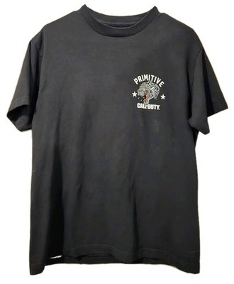Primitive x Call Of Duty MW Shirt Mens Medium Jaguar Black Double Sided