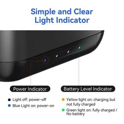 3-Wege Akku-Schnelllade-Dock Ladestation für 360 Professional 2 Kamera