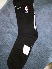 Nike Elite NBA socks New New no tags authentic Black white