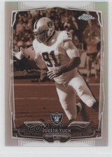 2014 Topps Chrome Sepia Refractor 41/99 Justin Tuck #3 0f8