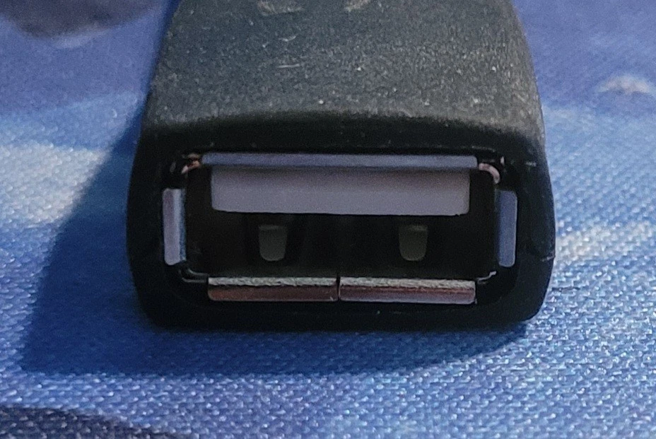 USB Type A Female to Male Extension Connector Adapter Black - Image 3 of 3