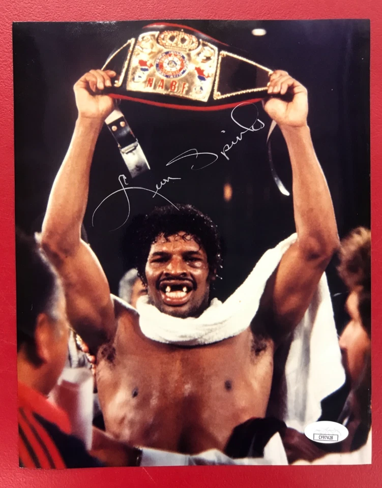 Leon Spinks Signed 8x10 Color Photo JSA Cert AUTO Pro Heavyweight Boxer (d.'21)! - Image 2 of 4
