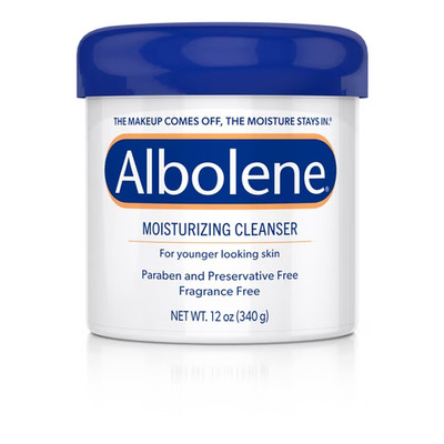 Albolene Moisturizing Cleanser & Makeup Remover - 12 oz | Free Shipping