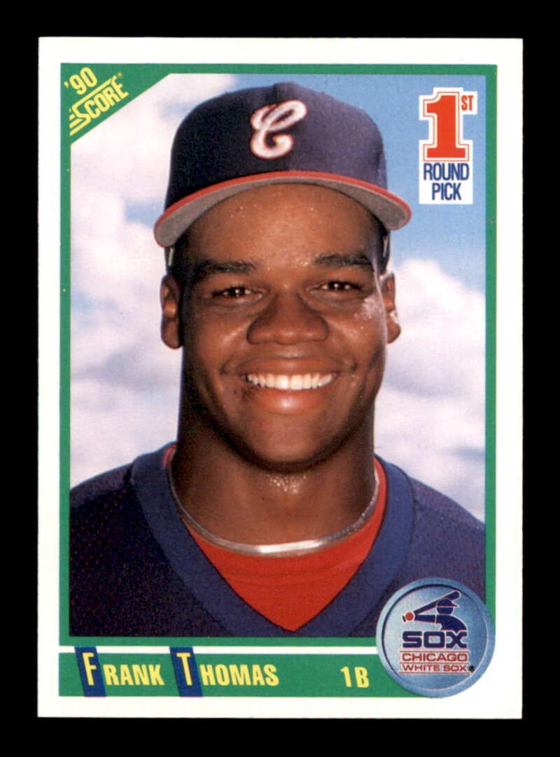 1990 Score #663 Frank Thomas RC NM+ X3604144