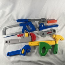 Little Tikes Tool Lot With Extras Play Pretend Wrench Hammer Ruler