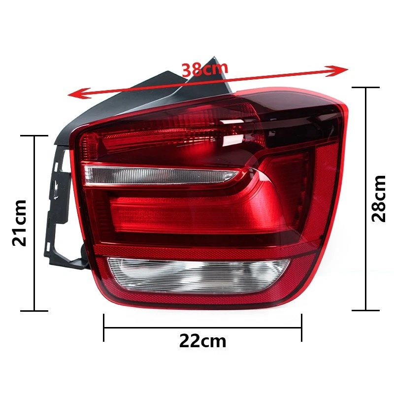 Pair LED Tail Light Lamp Assembly For BMW F20 F21 114i 118i 125i M135i 2012-2015 - Image 3 of 4