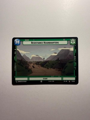 Resistance Headquarters 022/262 SWU Jump to Lightspeed