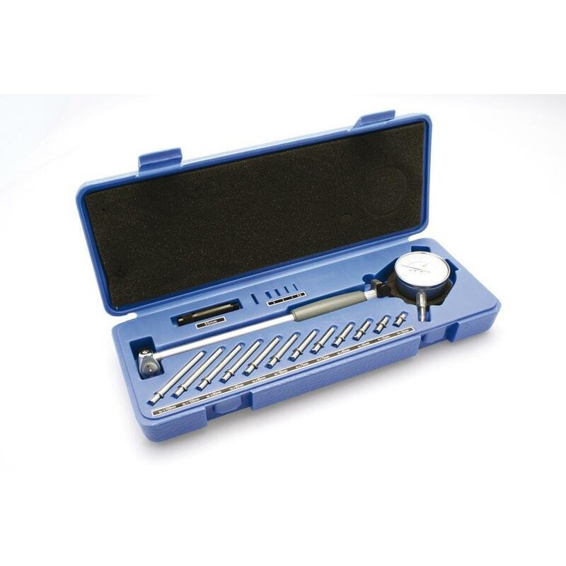 Vérificateur d'alésage DRAPER en acier trempé avec coffret d'enclumes