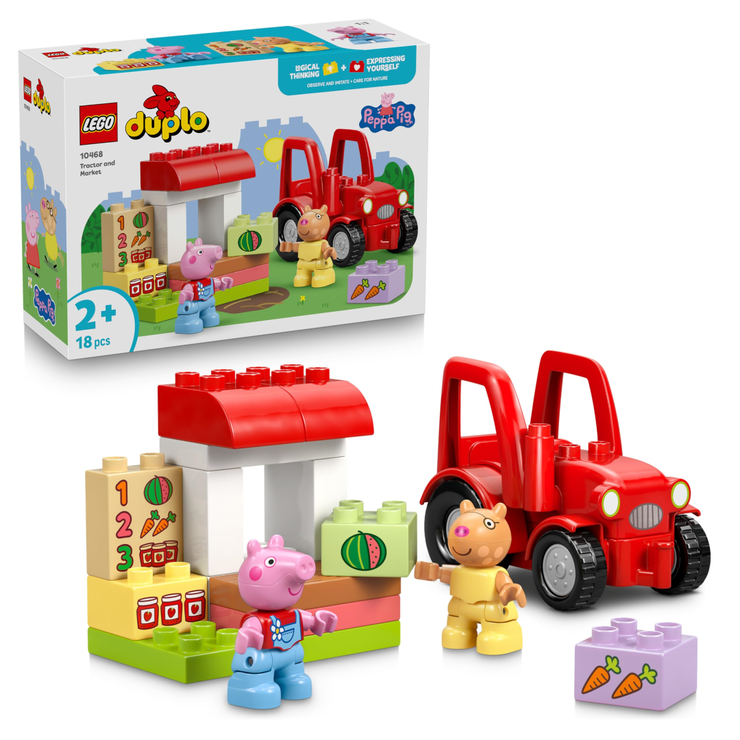 Lego DUPLO Tractor and Market Building Set