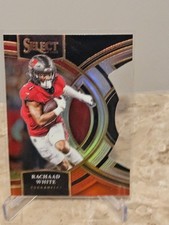 2023 Panini Select RACHAAD WHITE Black & Red Prizm Premier Die-Cut #197
